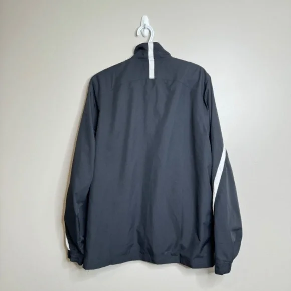 ❄️ Under Armour Men's Black/White Essential Woven Jacket - Picture 5 of 10